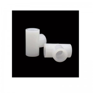 PFA 3 방향 플라스틱 조인트 금형 주입 공정 공장 부식성 플라스틱 커스터마이징 분사 성형 PVDF 3 방향 조인트